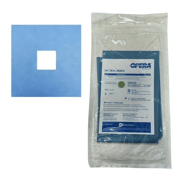 Campo Estéril 40x40 cm Opera (REF. 75-P4040FS) 1