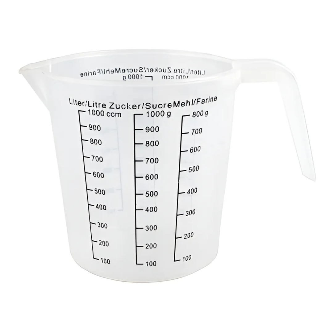 Jarro graduado plástico 1 Lt  1