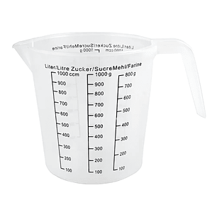 Jarro graduado plástico 1 Lt 