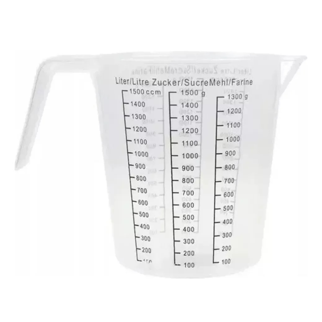 Jarro graduado plástico 1.5 Lt  1