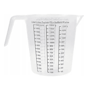 Jarro graduado plástico 1.5 Lt 