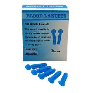 Lancetas Universales - 100 Unidades 