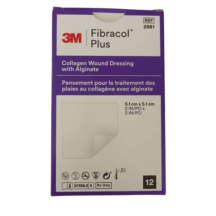 Apósito de Colágeno + Alginato — FIBRACOL PLUS — Medidas  —  3