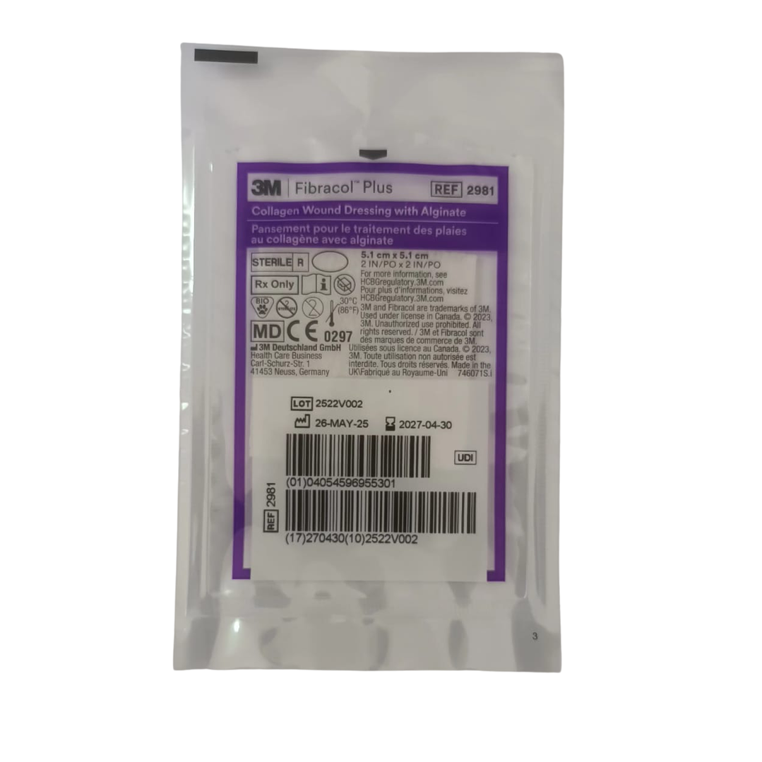 Apósito de Colágeno + Alginato — FIBRACOL PLUS — Medidas  —  4
