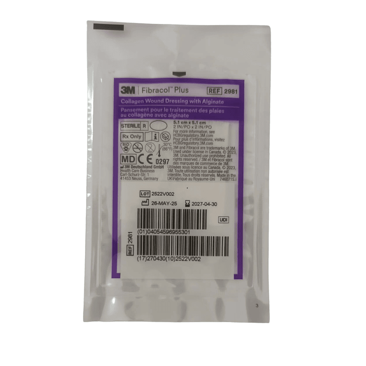 Apósito de Colágeno + Alginato — FIBRACOL PLUS — Medidas  —  4