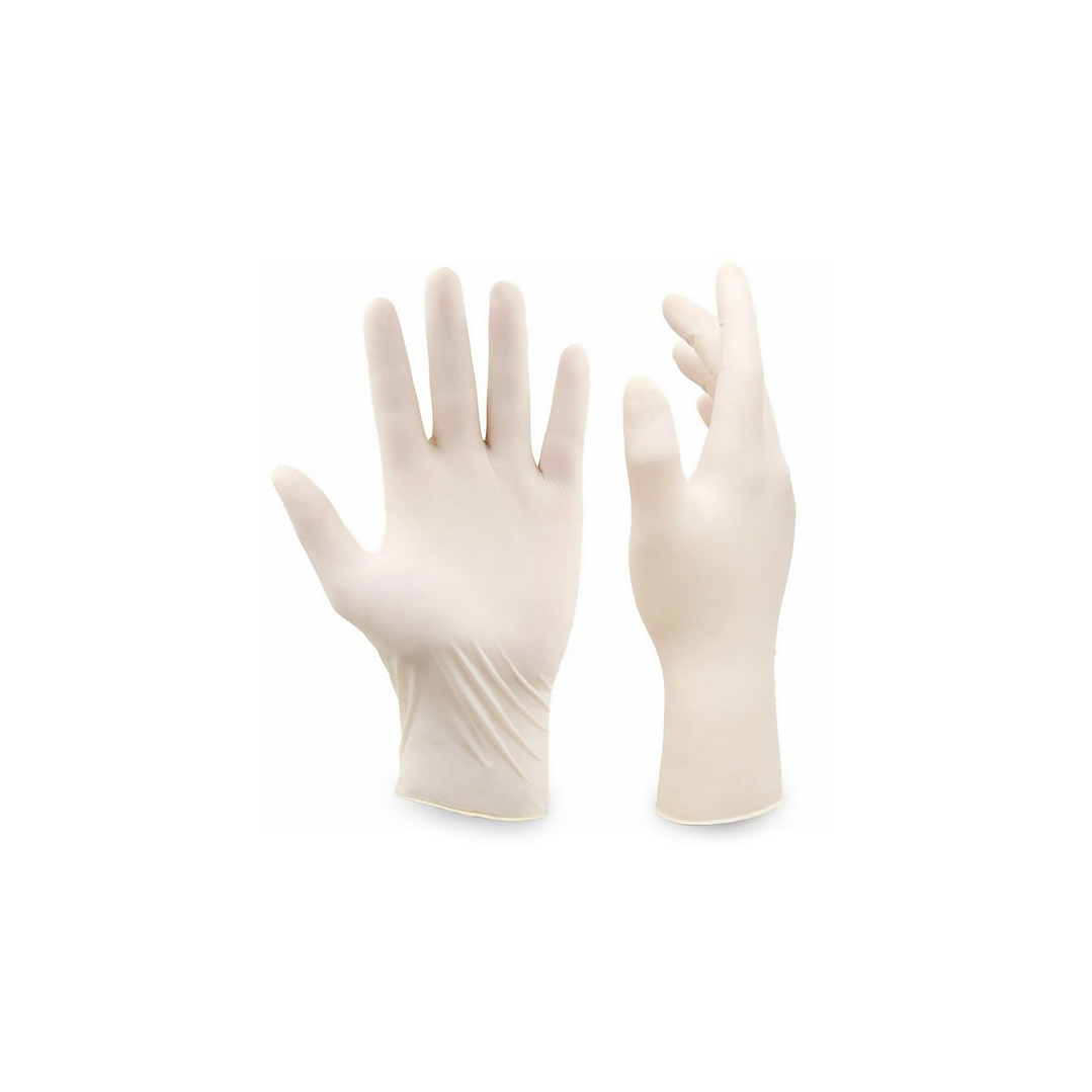 Guantes Látex Blanco - Talla XS - CleanCarrier 2