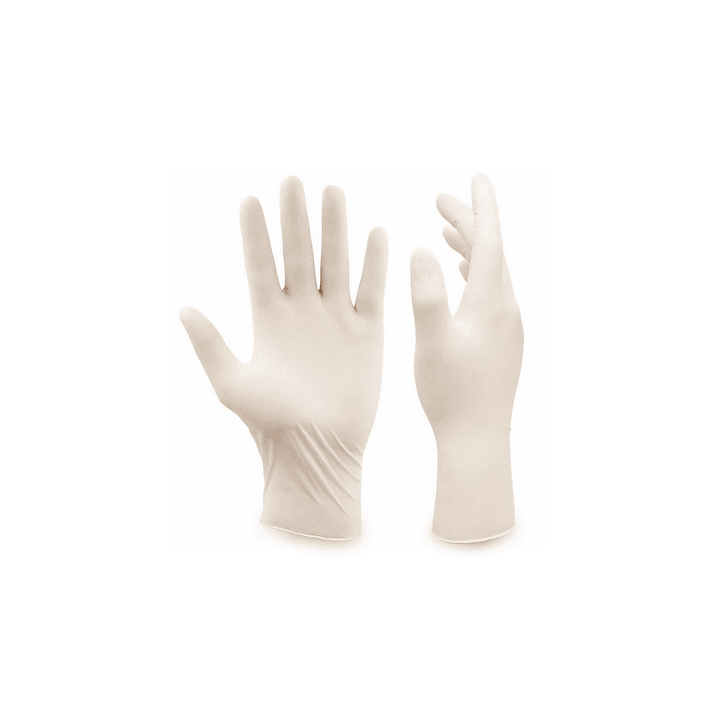 Guantes Látex Blanco - Talla XS - CleanCarrier 2