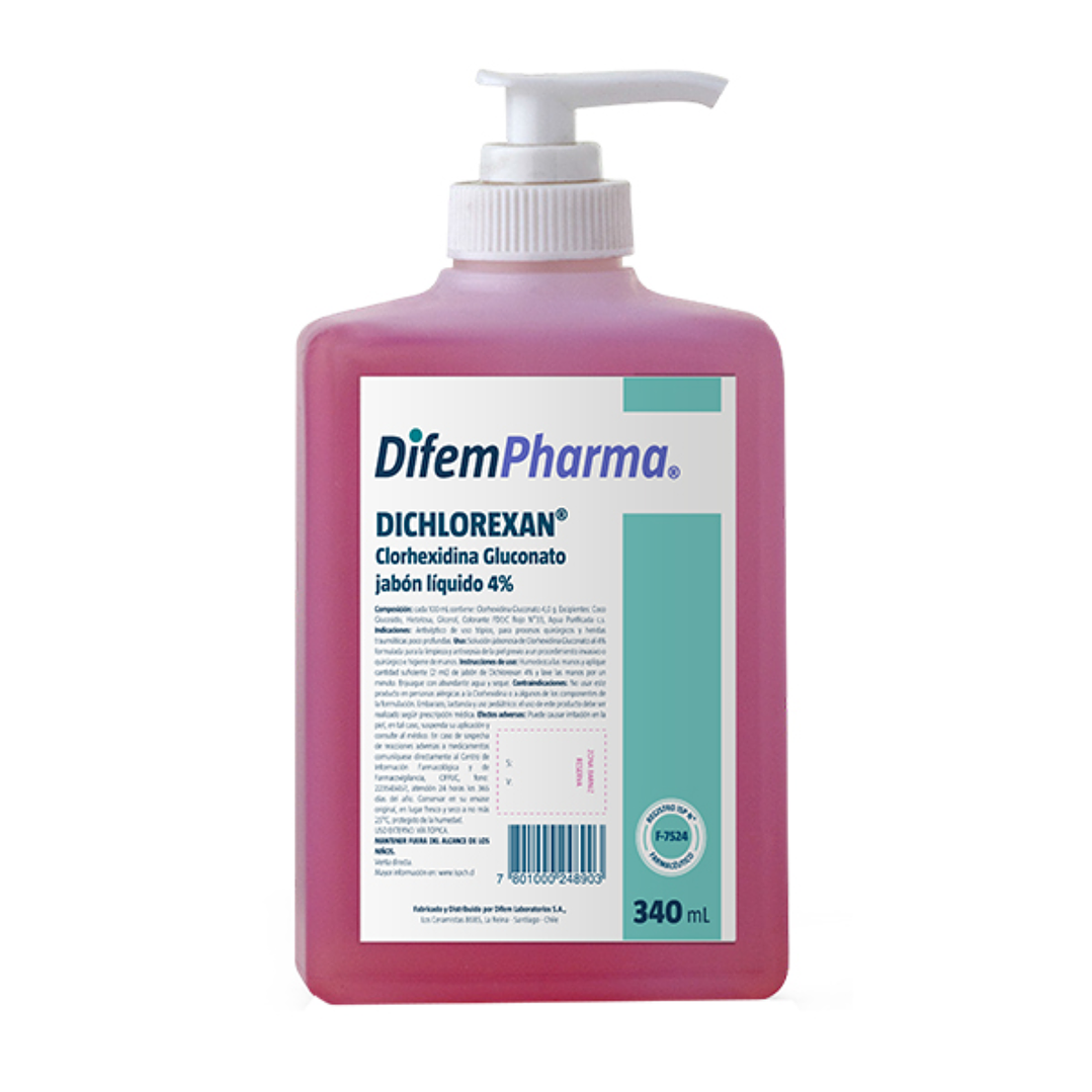Jabón Liquido – Dichlorexan 4% – 340 mL 1