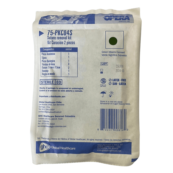 Kit Curación 2 Pinzas OPERA — GHC 1