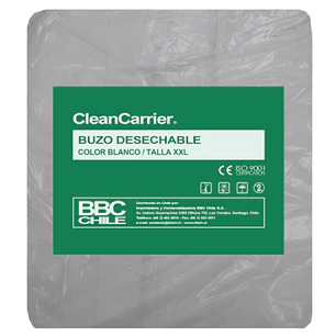 Buzo Desechable - Tallas - Cleancarrier 