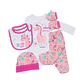 Set 5 Piezas Niña 0-3 Meses Bambino Creations - Ref. TEXSET149 - Miniatura 2