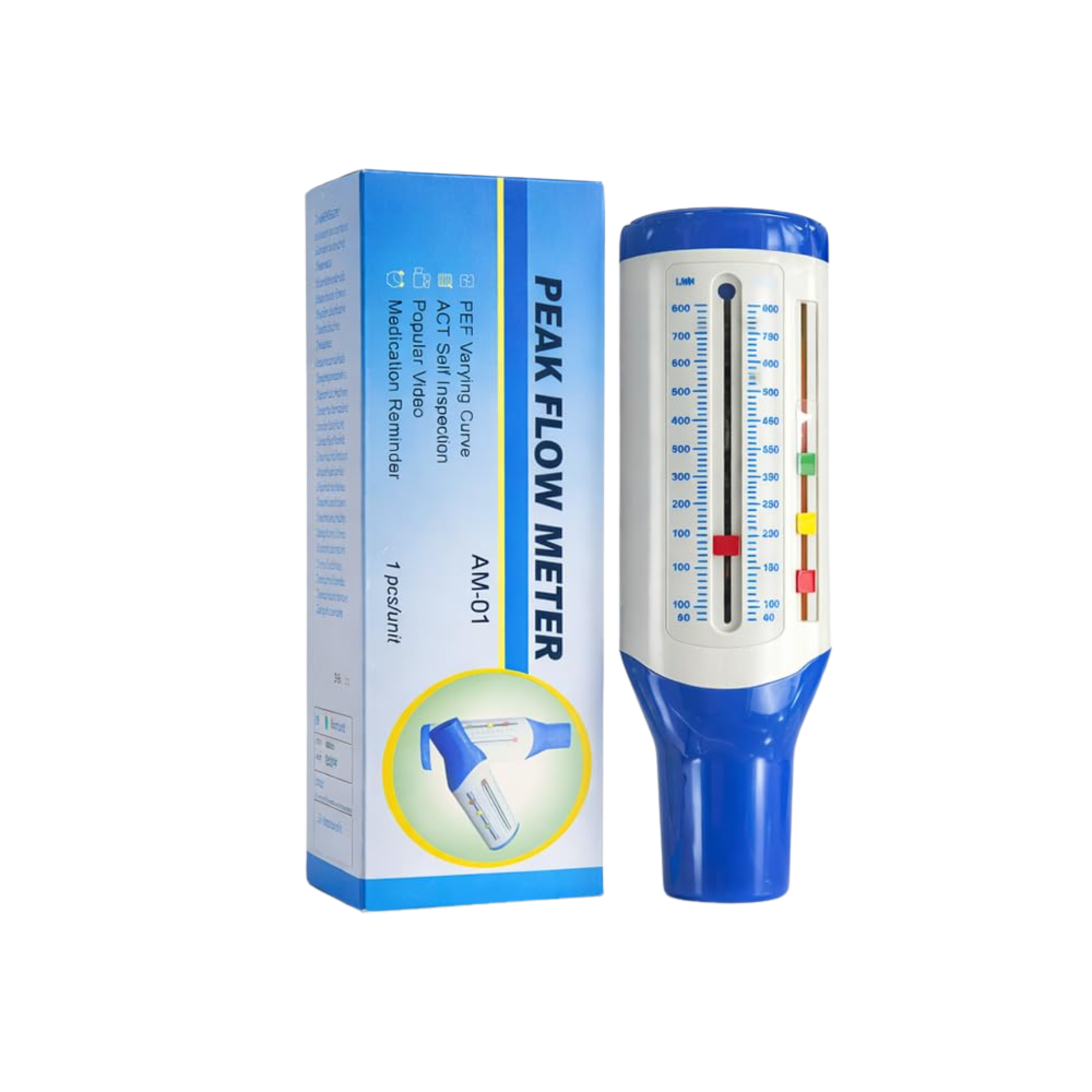 Flujómetro Peak Flow Meter - Ref. AM-01