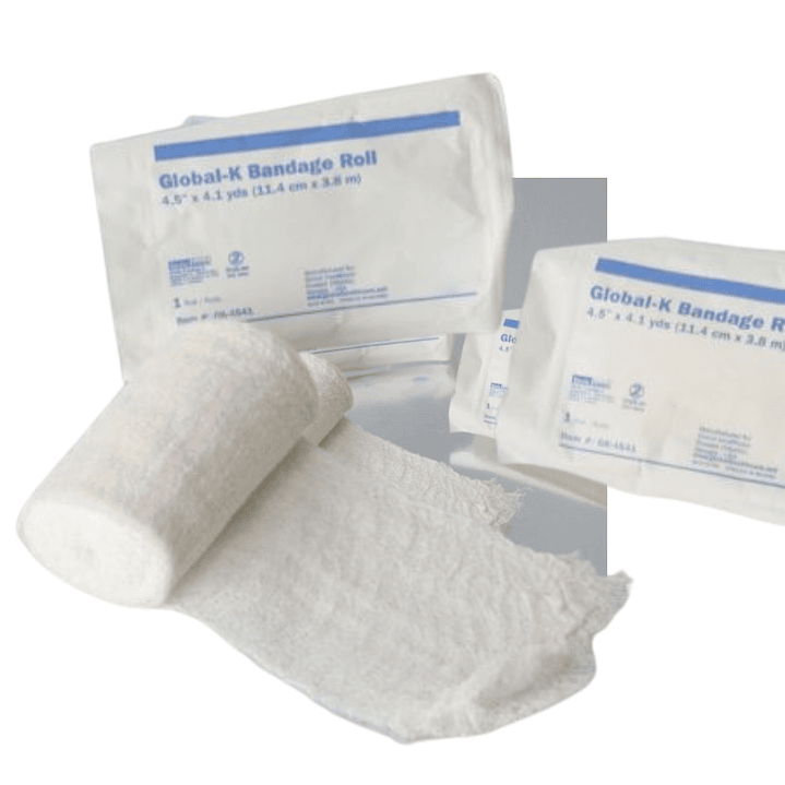 Rollo de Gasa Estéril - 11.4 cm x 3.8 m - GHC - Ref. GK-4541 1