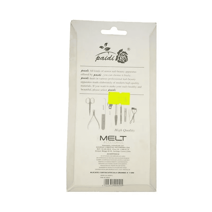 Alicate para Uñas Paidi - Tamaños 2
