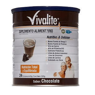 Suplemento Alimentario — Vivalite — Sabores — 1320 gr