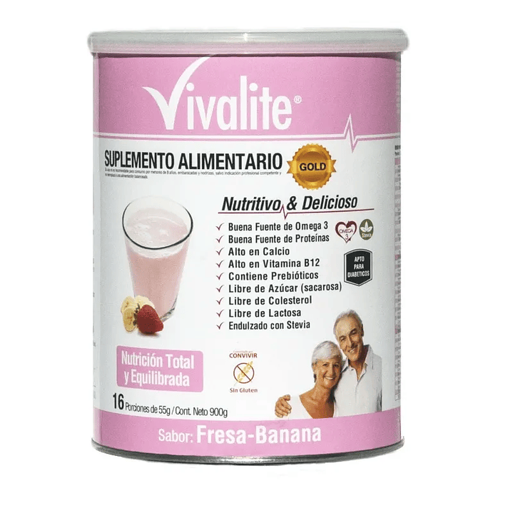 Suplemento Alimentario — Vivalite — Sabores — 1320 gr 2