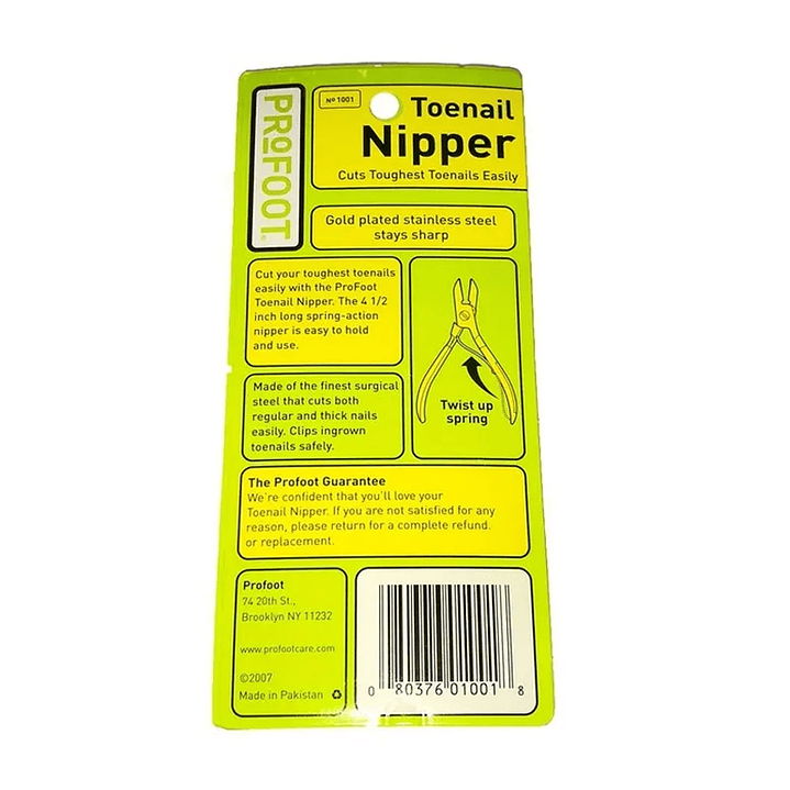 #1001 – Alicate para Uñas Profoot Toenail Nipper 2