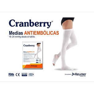Media Antiembólica Cranberry – Tallas