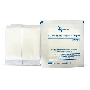 Aposito Gasa No Tejido — Medidas — Medicpro