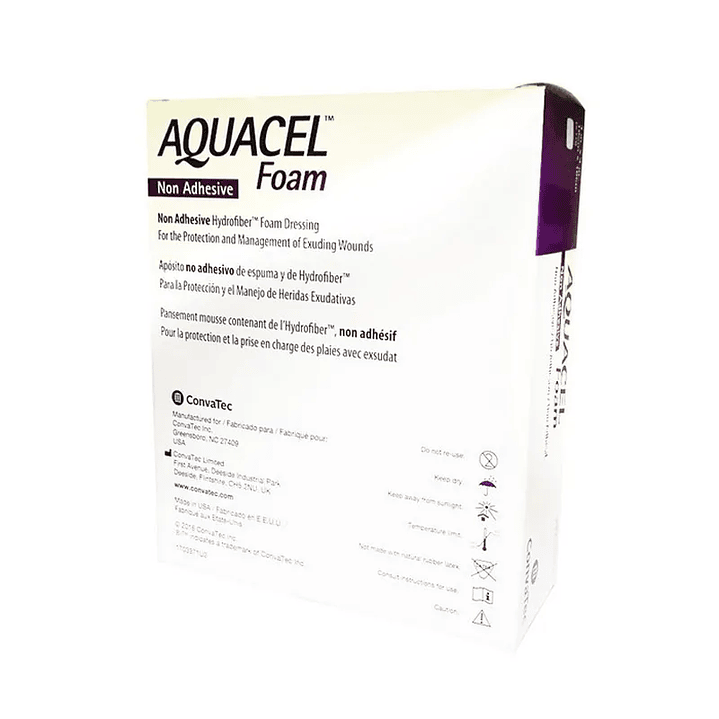 Aposito Espuma Aquacel Foam — 10x10 cm — 420633  2