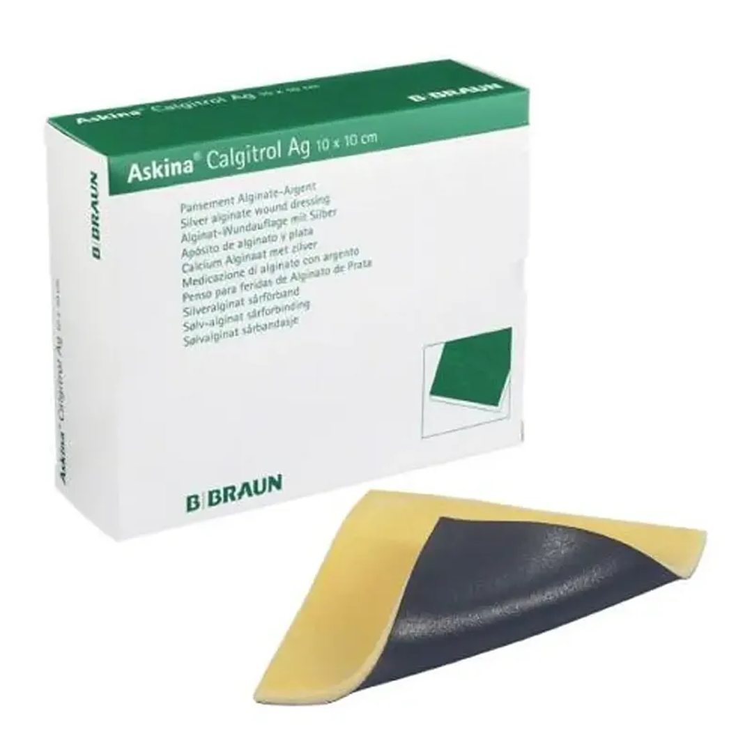 Apósito Alginato Plata Askina Calgitrol — 10x10 cm — 62111010 1