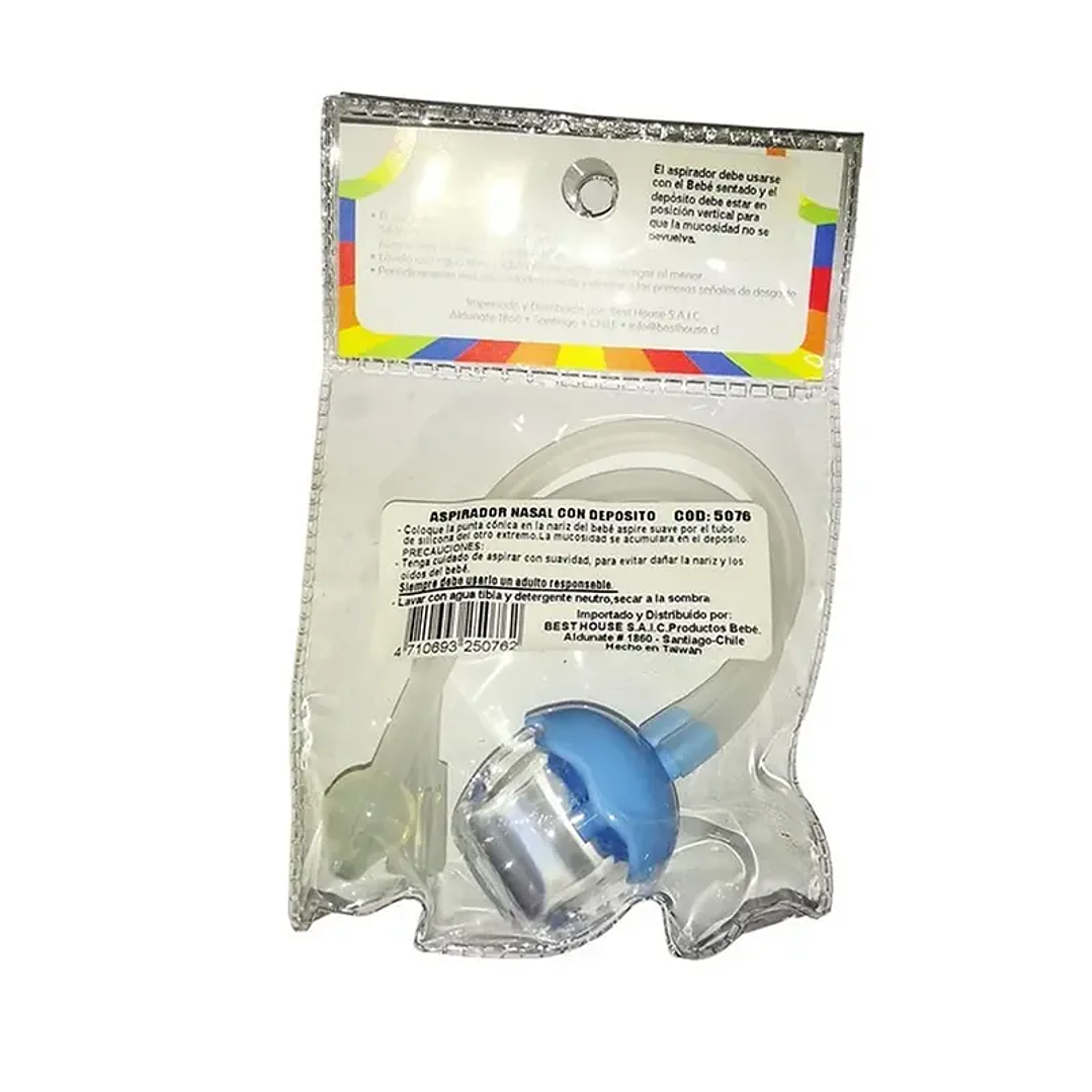 Aspirador Nasal con Depósito Best House Cod. 5076 2