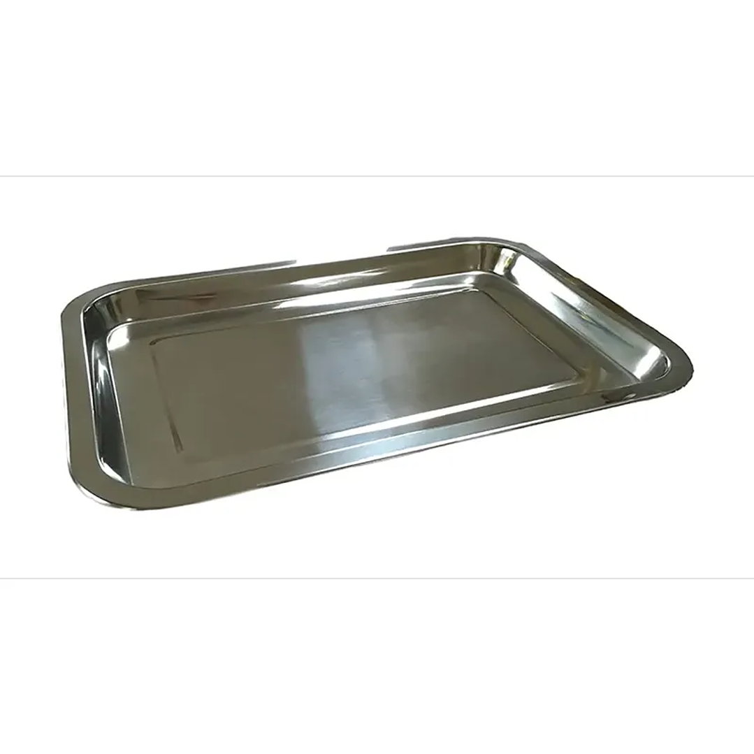 Bandeja Acero Lisa Mediana - 26x19x2 cm 1