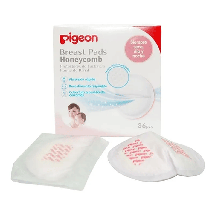 16395 - Absorbente de Leche Honeycomb Pigeon 36 Pcs 1