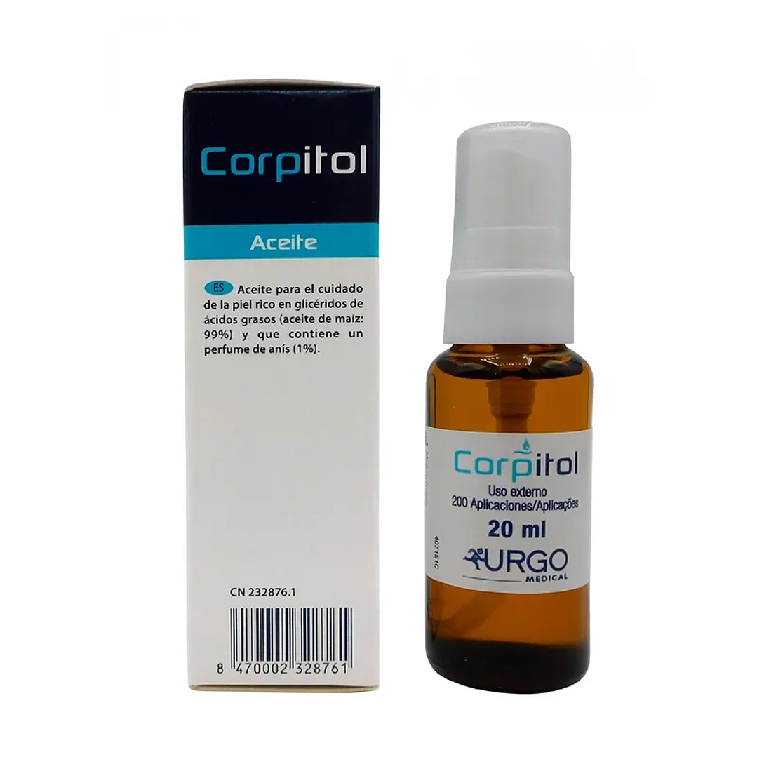 Aceite Para Piel Corpitol — 20 ml — URGO 1