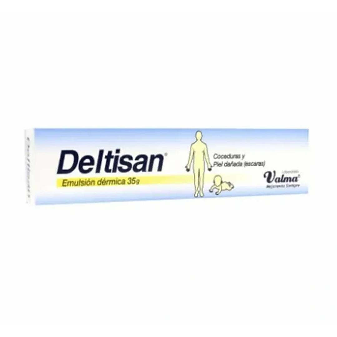 Emulsión Dérmica Deltisan — 35 gr - Valma 1