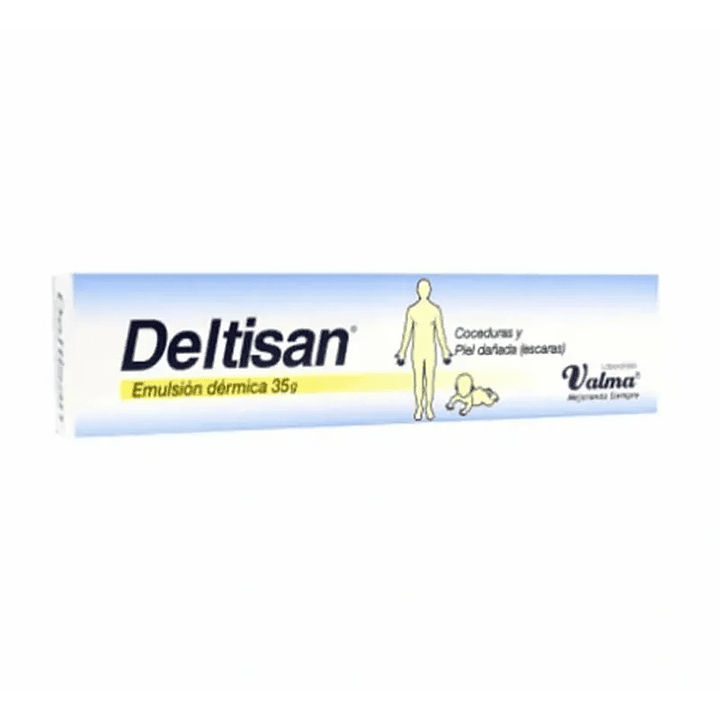 Emulsión Dérmica Deltisan — 35 gr - Valma 1