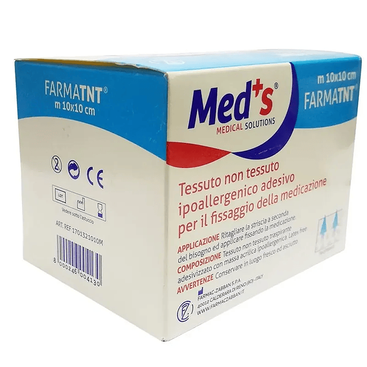 Gasa No Tejida Adhesiva — Farmafix TNT — 10cm x 10m 2
