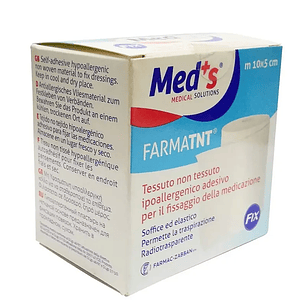 21010M – Med’s FarmaTNT 5cm x 10mt – Tela no Tejida Adhesiva Hipoalergénica