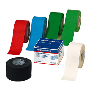 Leukotape Classic (3,75 CM X 10 M) Color Blanco – 1 Rollo.