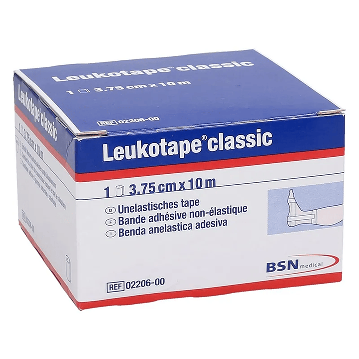 Leukotape Classic (3,75 CM X 10 M) Color Blanco – 1 Rollo. 2