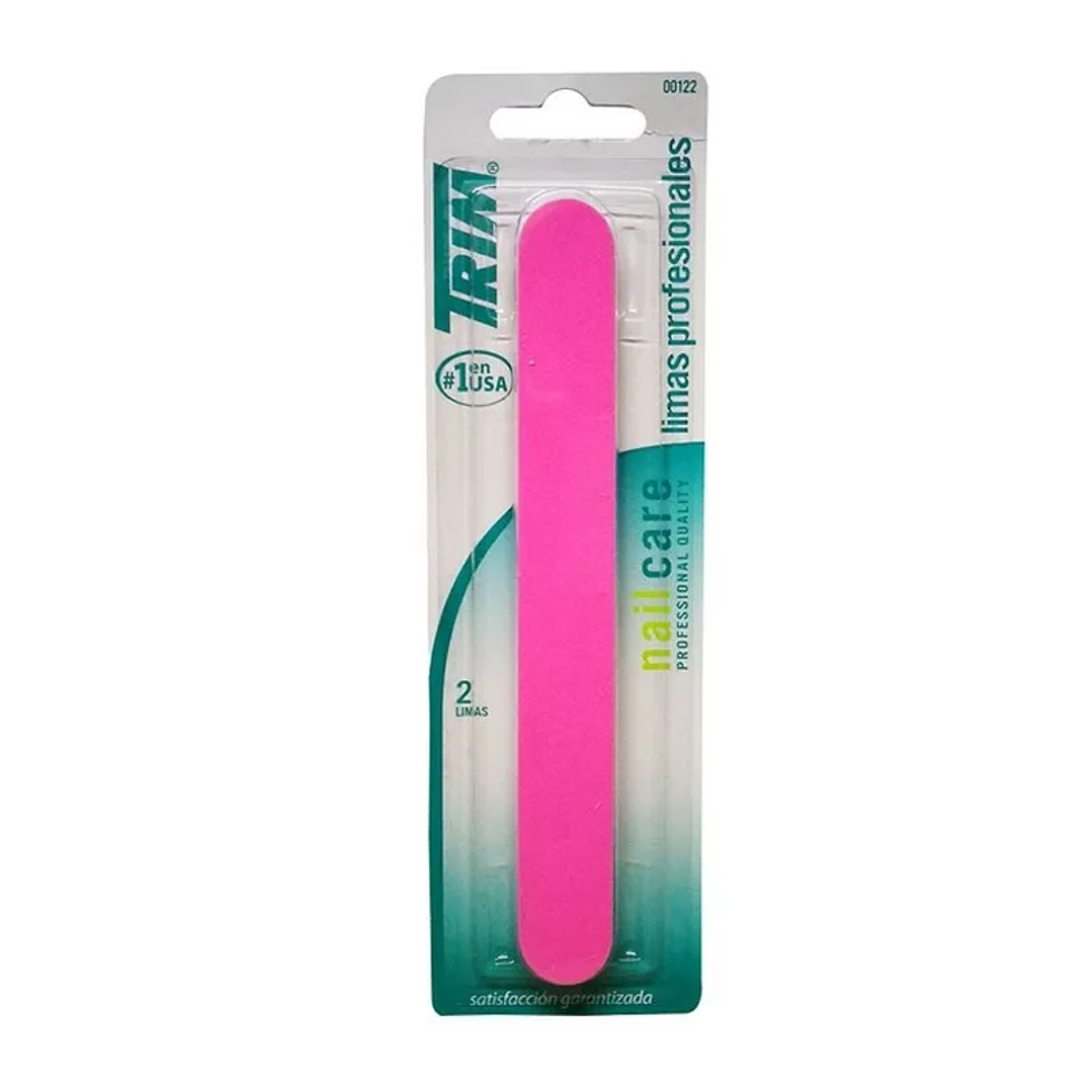 #00122 – Lima para Uñas Color Rosado TRIM 1
