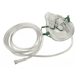 Mascarilla para Oxigeno Adulto con Tubo 2,1 mt