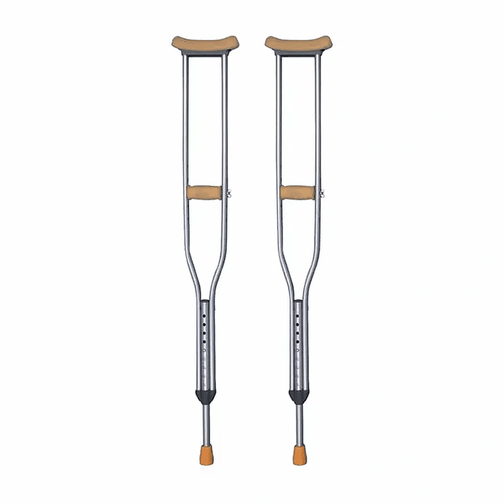 Muleta Ortopédica Axilar (Par) 1