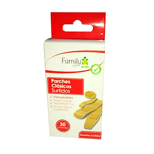 Parche Curitas Caja x30 un Family Set - Surtidos