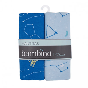Mantitas Bambino Classic Bebé Niño - 2 Unidades