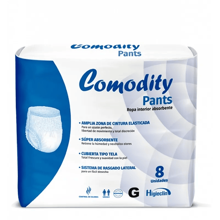 Pañal Comodity Pants — Tallas — 8 Unidades 2