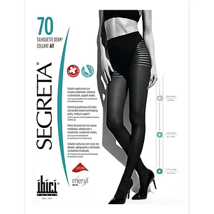 Panty Segreta Silhouette 70 11-14 mmHg Ibici