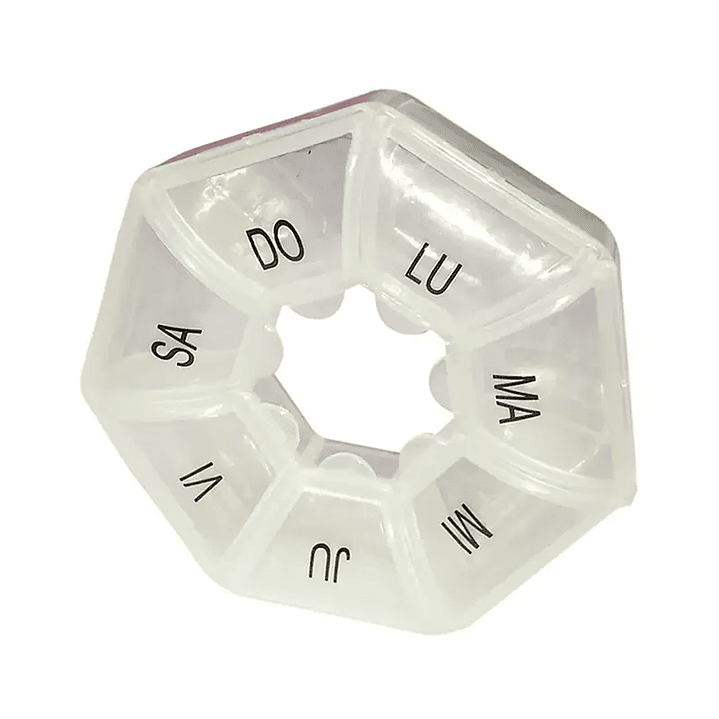 Pastillero Semanal – Hexagonal 90932 1