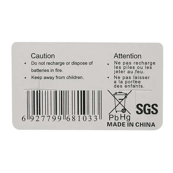 Pila Tianqiu AG3/392A – LR-41 2