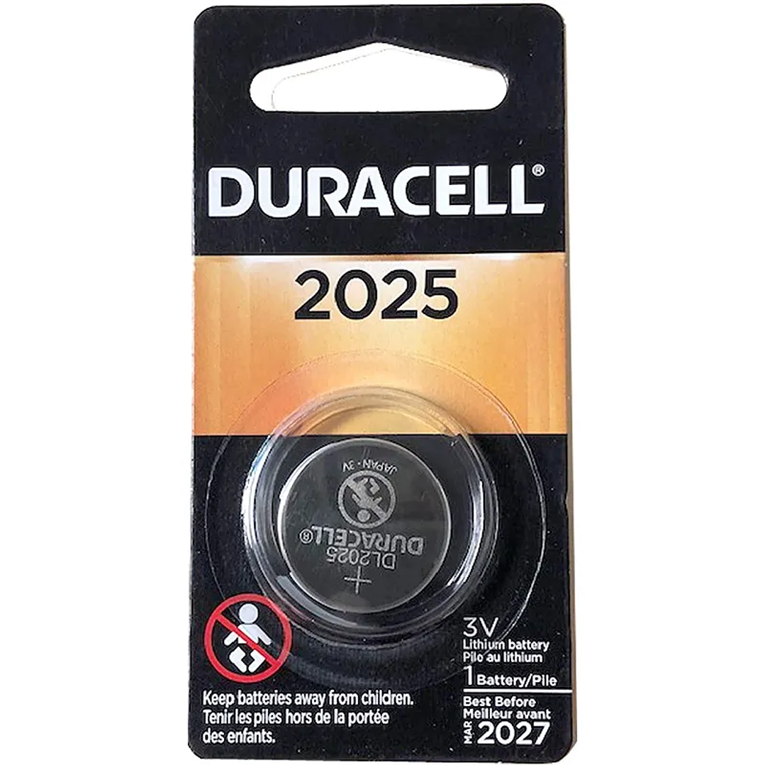 Batería de Litio tipo Botón Duracell DL2025 1