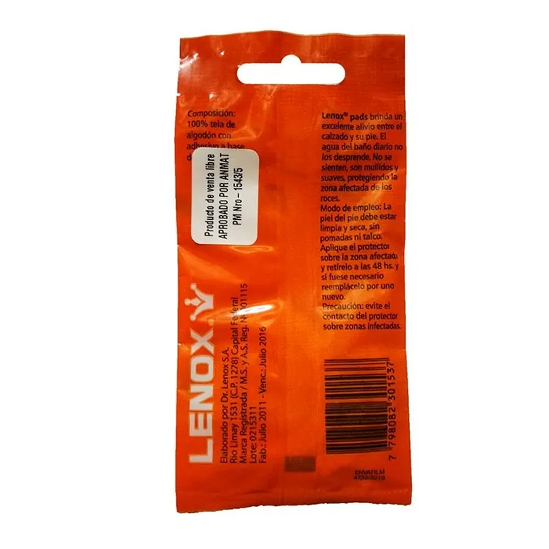Parche para Callosidades Plantares Lenox - 6 unidades 2