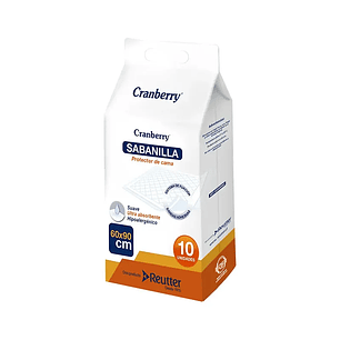 Sabanilla para Cama - Bolsa 10 unidades - Cranberry