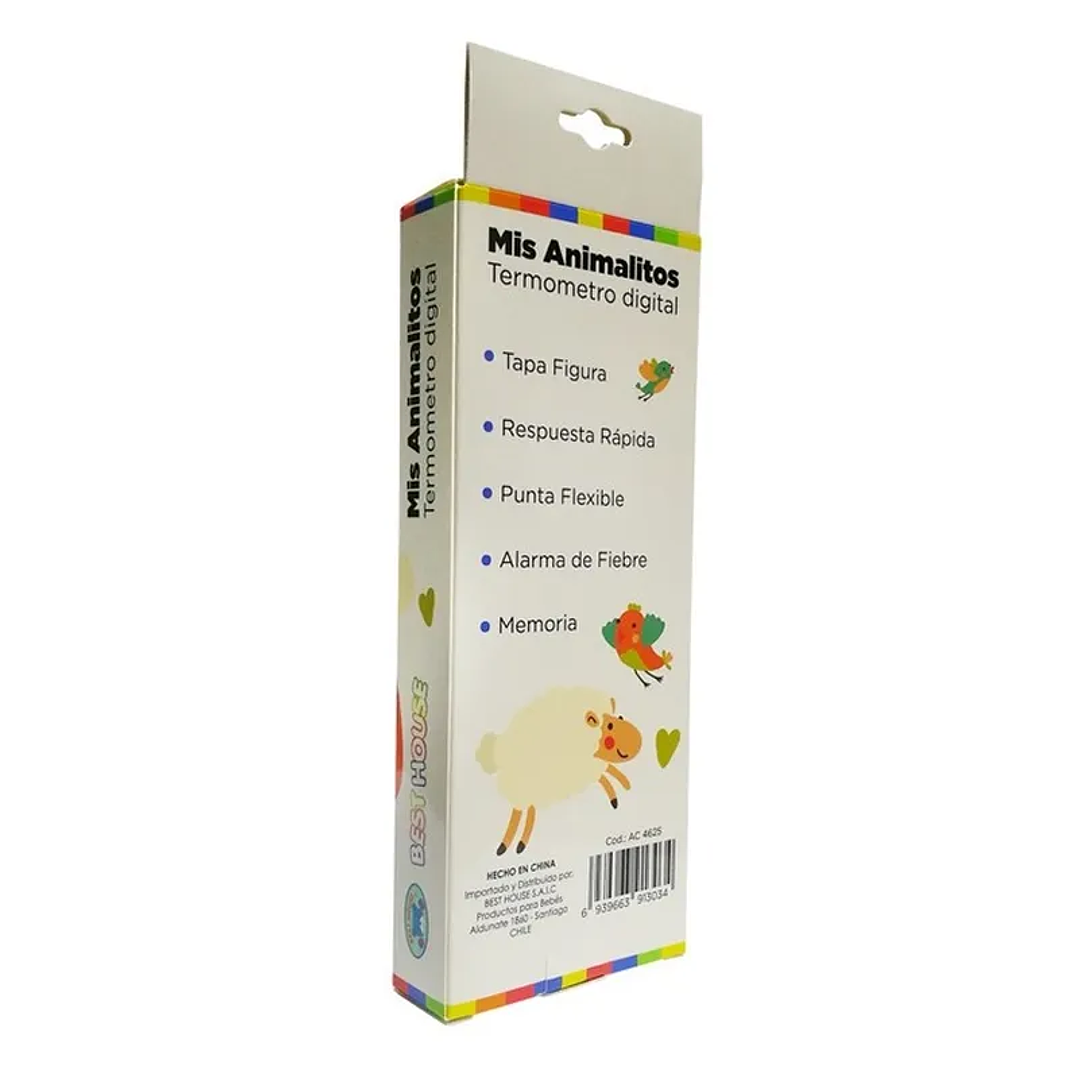 Termómetro Digital BH Mis Animalitos AC4625 4