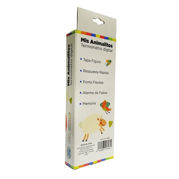 Termómetro Digital BH Mis Animalitos AC4625 4