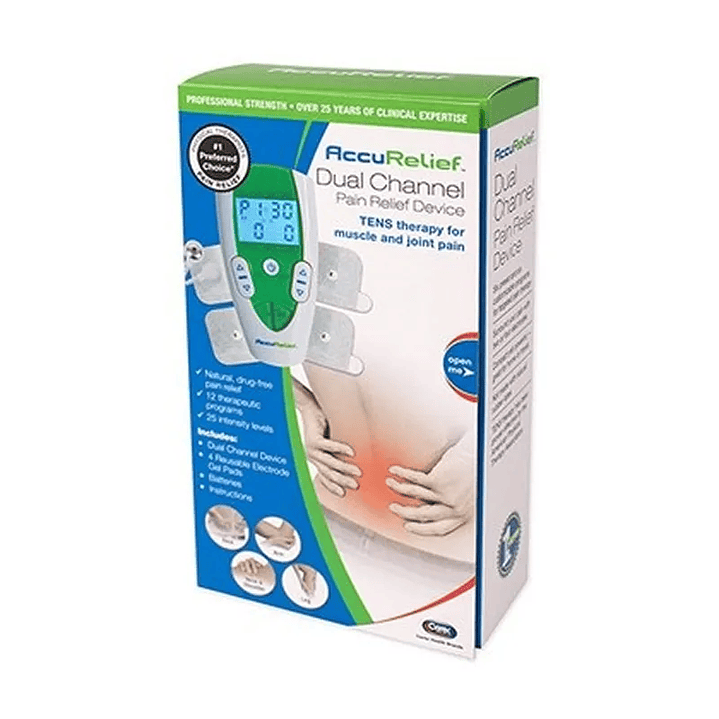 Electroterapia TENS de dos Canales AccuRelief, ACRL-3000 3